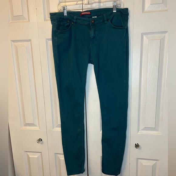 Union Bay size 17 stretch teal pants - Picture 2 of 11
